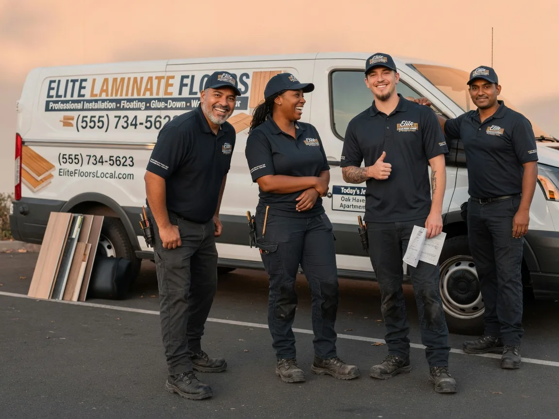 Laminate flooring installation company in Triumph, IL